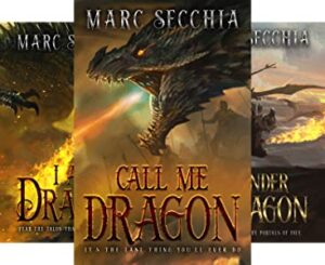 Three book covers featuring Call Me Dragon.